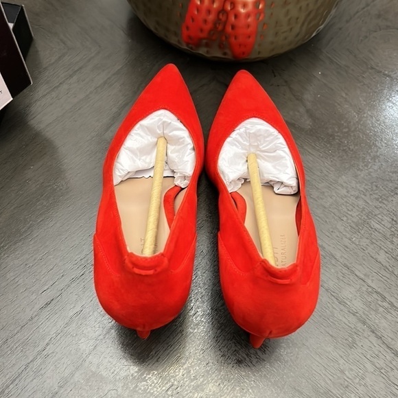 27 EDIT Naturalizer Faelyn Pump Retro Poppy Suede - Picture 9 of 12